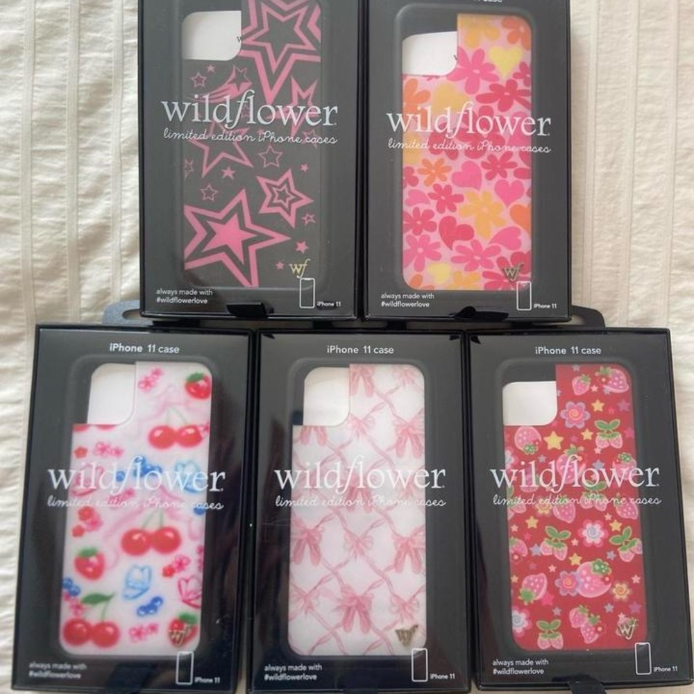 Wildflower iPhone 11 Cases Super Star, Trixie Mattel, Sweet Cherries, One Pointe